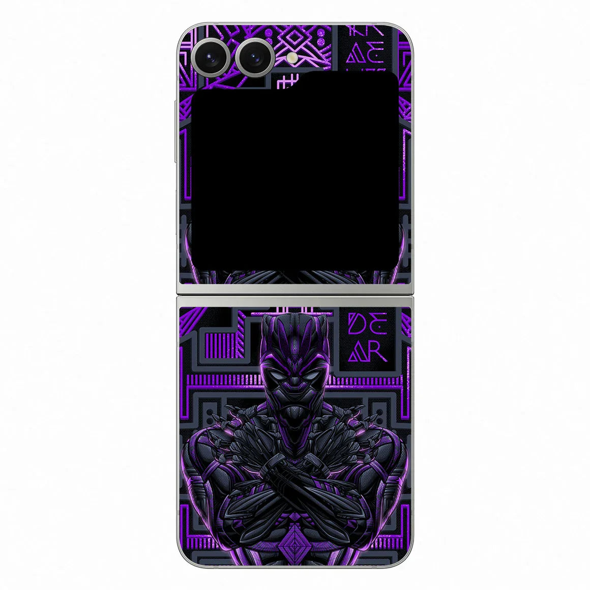 Galaxy Z Flip 6 Artist Series Vibranium Panther Skin