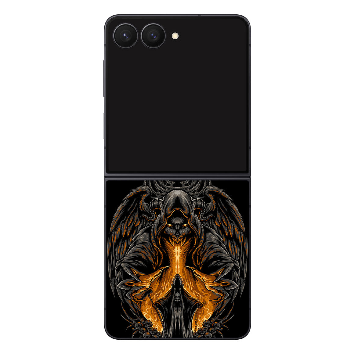 Galaxy Z Flip8 Artist Series Witch Skull Skin