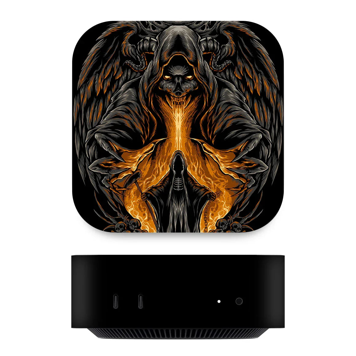 Mac Mini M4 Artist Series Witch Skull Skin