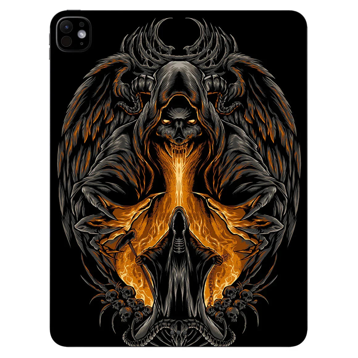 iPad Pro 13" M4 Artist Series Witch Skull Skin