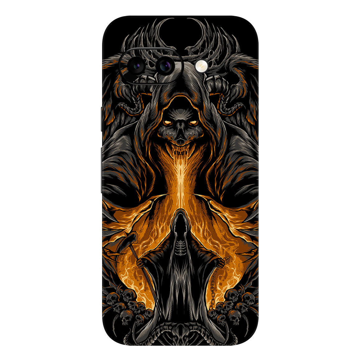 Pixel 9a Artist Series Witch Skull Skin