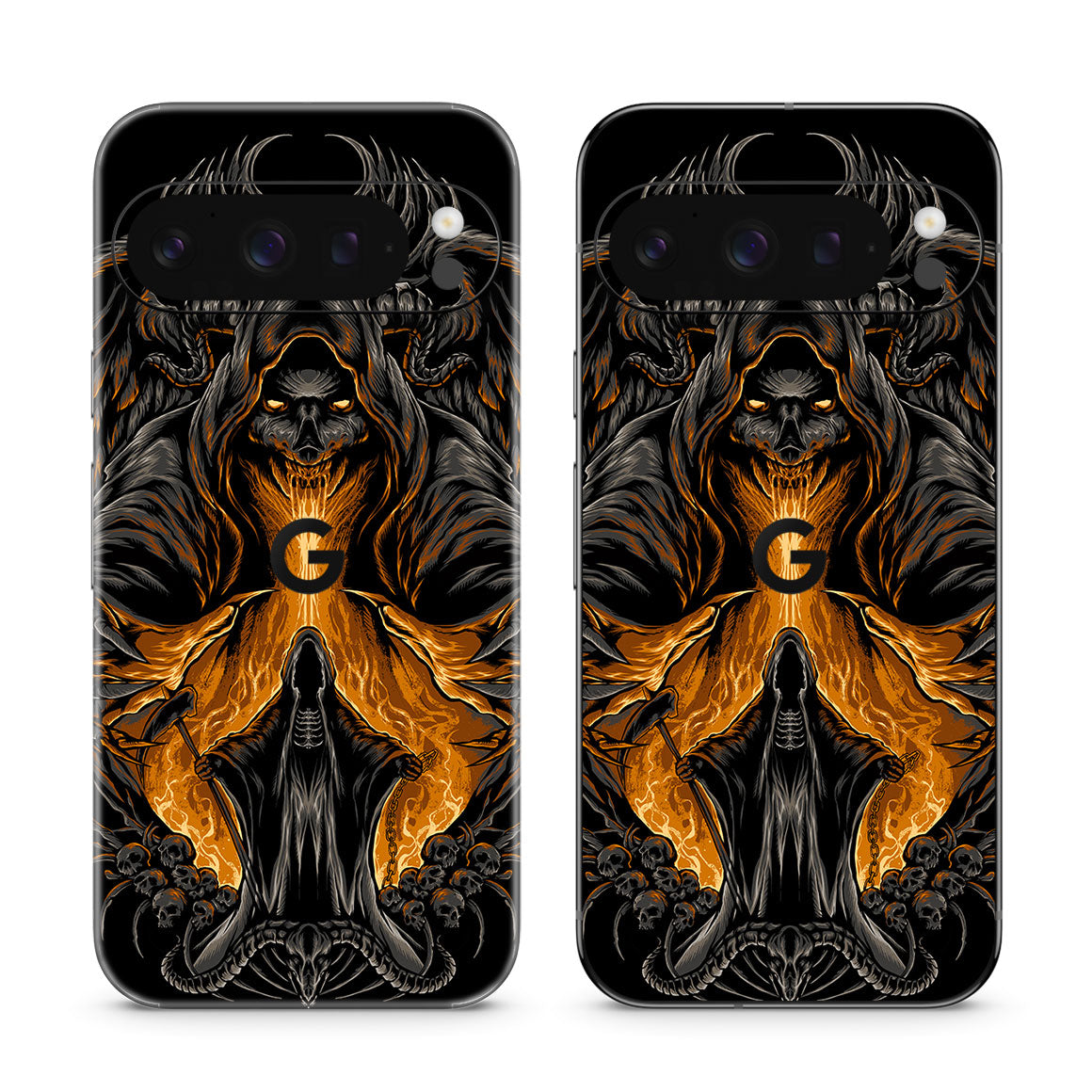 Pixel 10 Pro Artist Series Witch Skull Skin