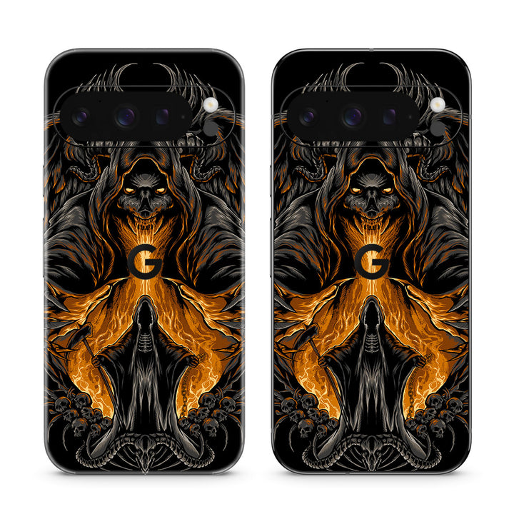 Pixel 10 Pro Artist Series Witch Skull Skin