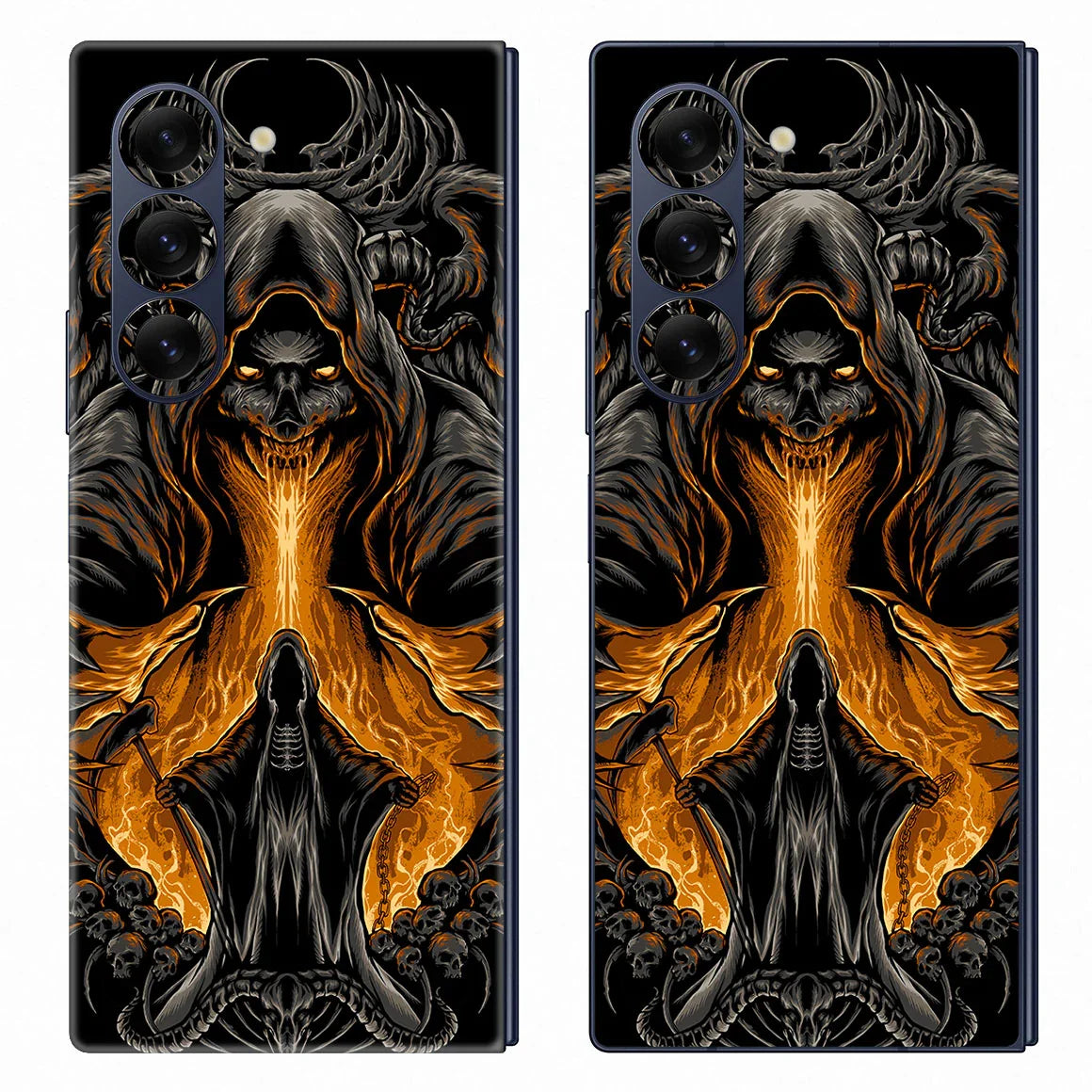 Galaxy Z Fold 6 Artist Series Witch Skull Skin