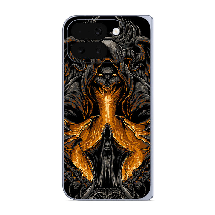 Pixel 10 Pro Fold Artist Series Witch Skull Skin