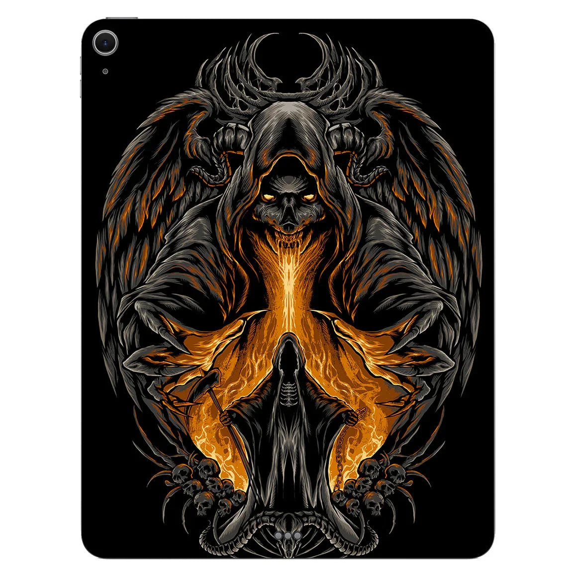 iPad Air 13" M2 Artist Series Witch Skull Skin
