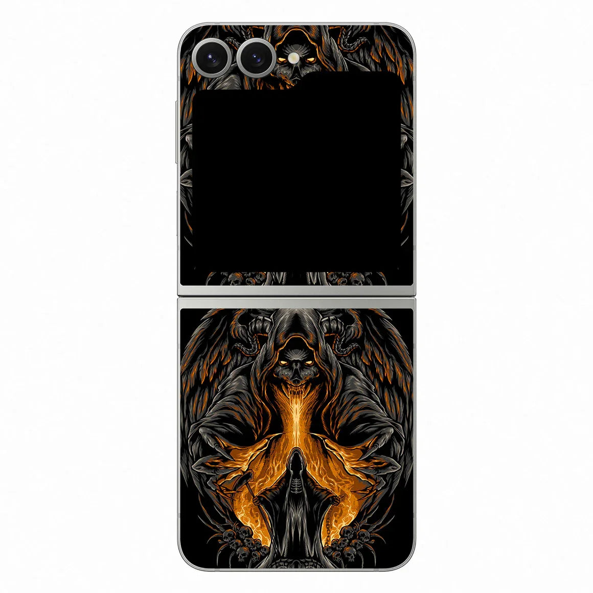 Galaxy Z Flip 6 Artist Series Witch Skull Skin