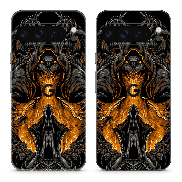 Pixel 10 Pro XL Artist Series Witch Skull Skin