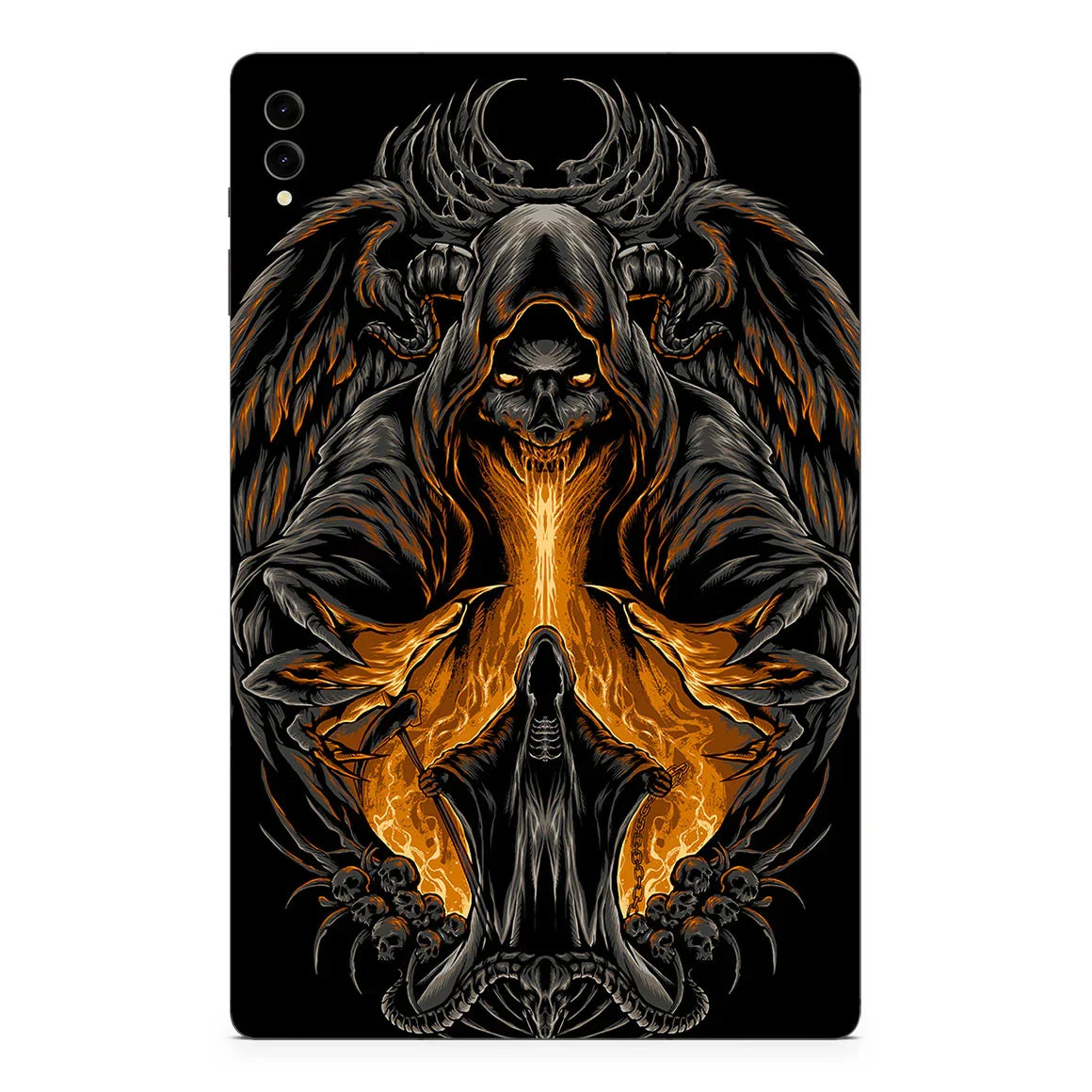 Galaxy Tab S9 Ultra Artist Series Witch Skull Skin