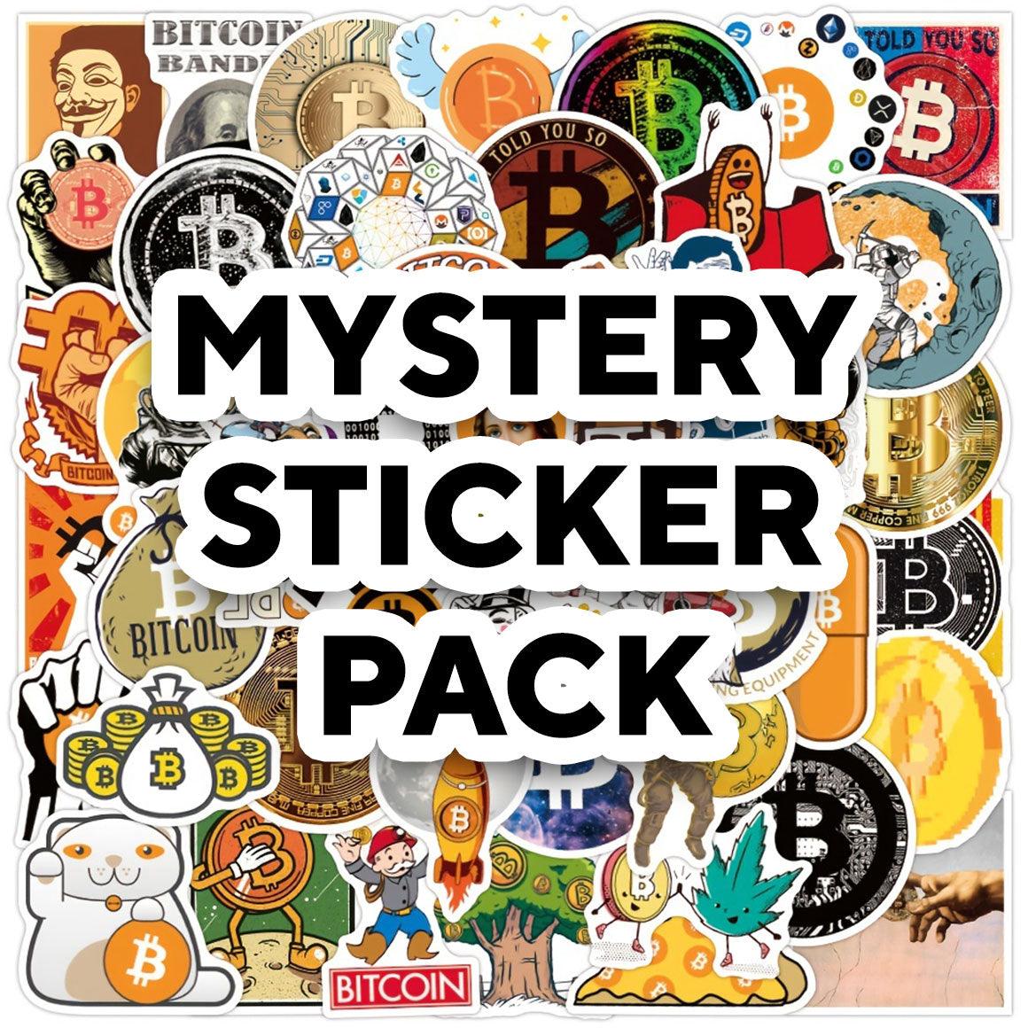 Bitcoin - Mystery Sticker Pack - 50pcs – Slickwraps