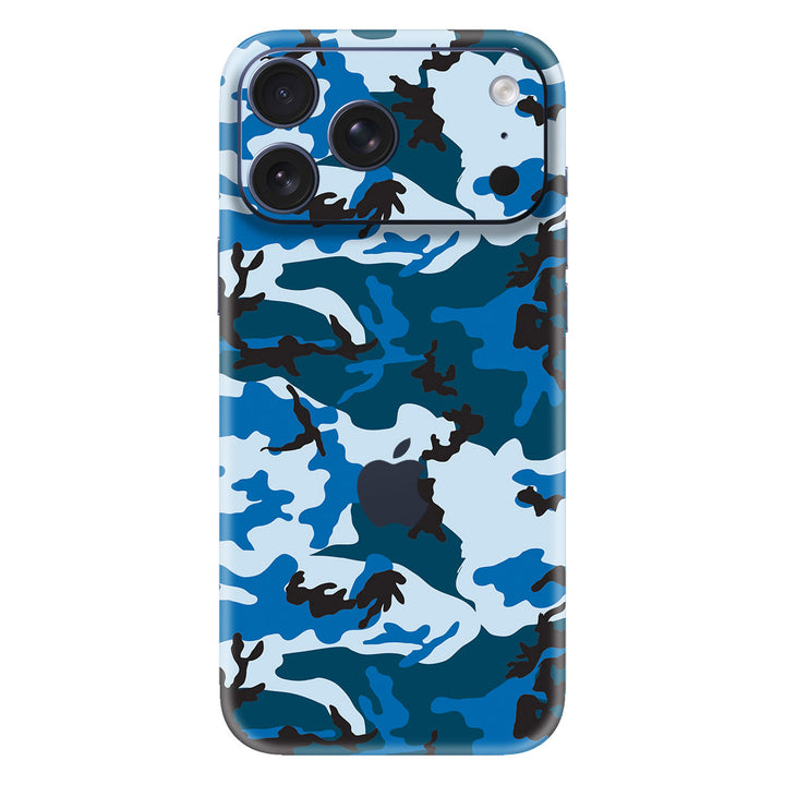 iPhone 17 Pro Max Camo Series Blue