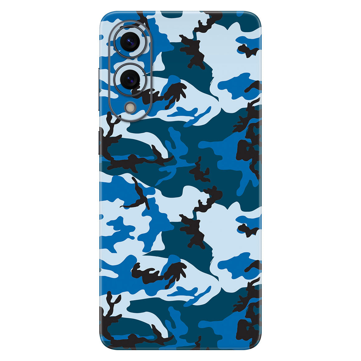 Galaxy S25 Edge Camo Series Blue Skin