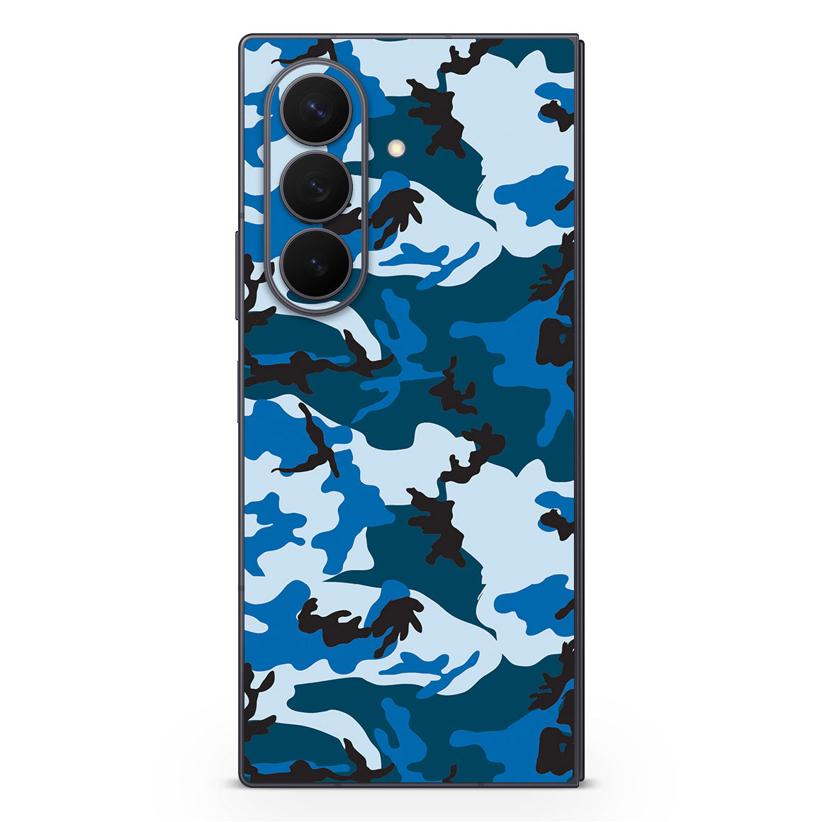 Galaxy Z Fold8 Ultra Camo Series Blue Skin