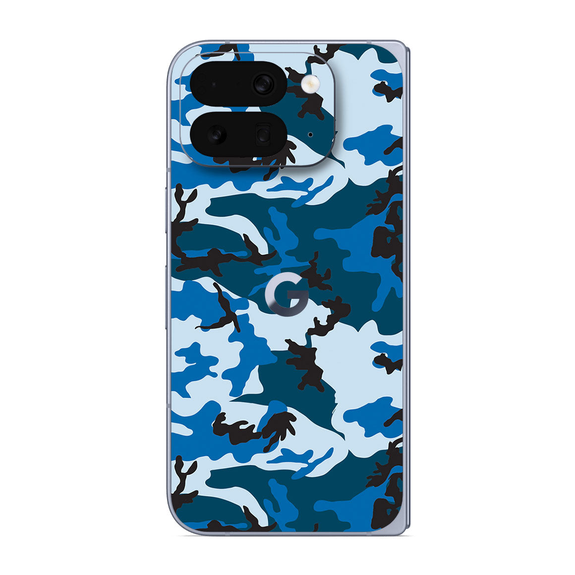 Pixel 10 Pro Fold Camo Series Blue Skin