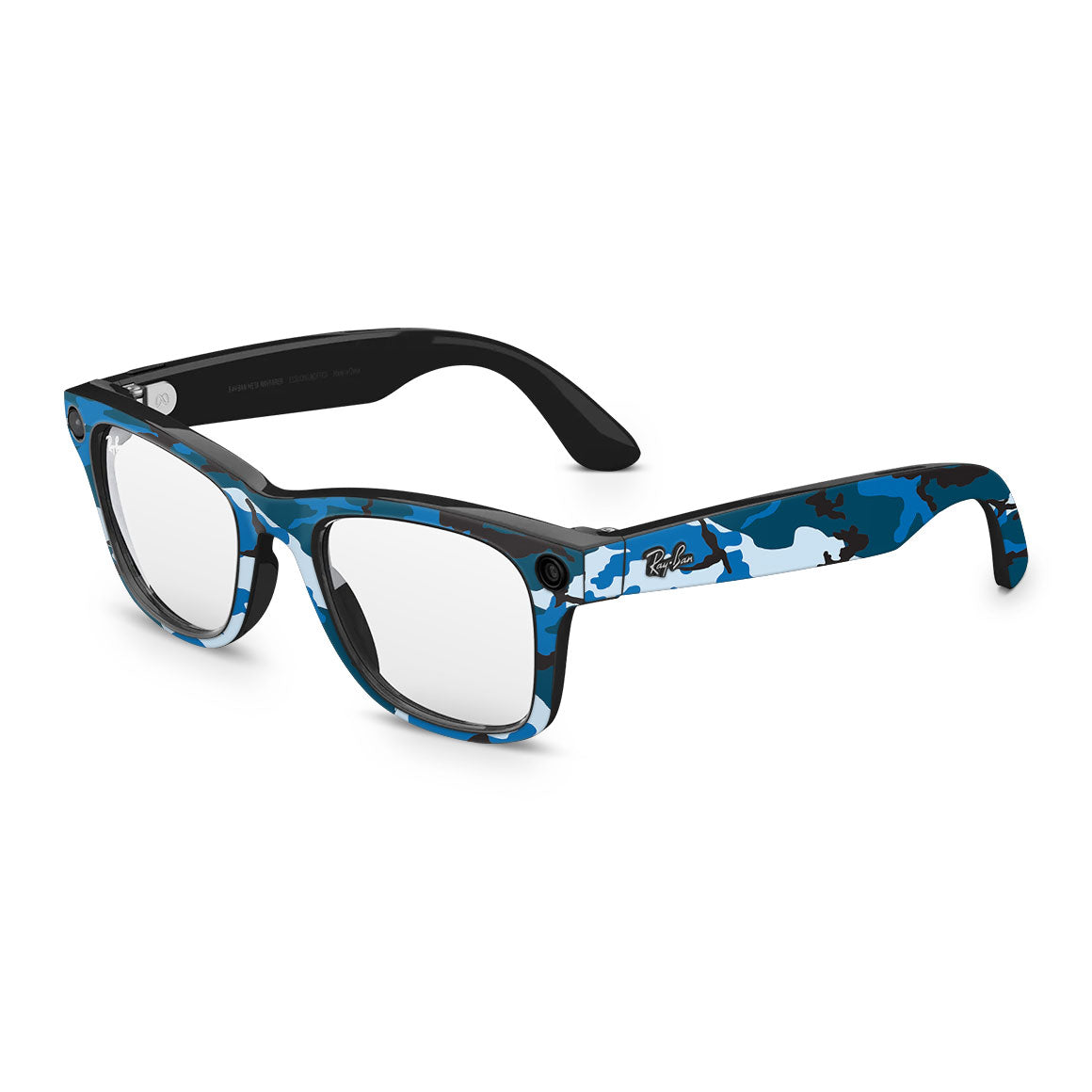 Ray-Ban Meta Wayfarer Camo Series Blue Skin