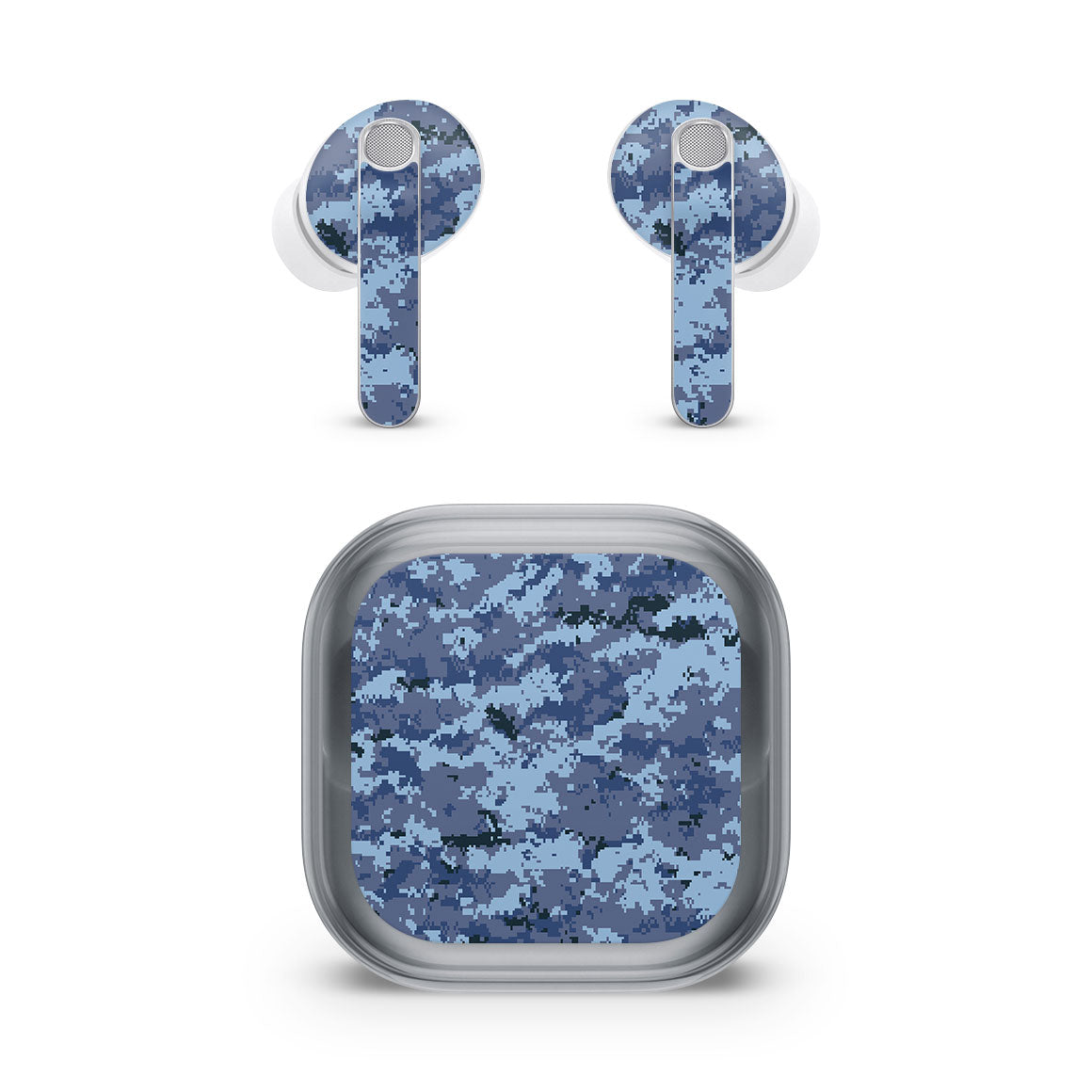 Galaxy Buds4 Pro Camo Series Ocean Skin