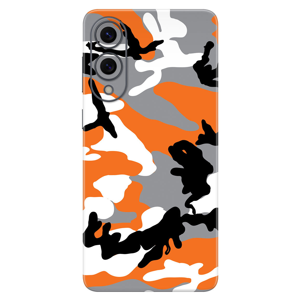Galaxy S25 Edge Camo Series Orange Skin