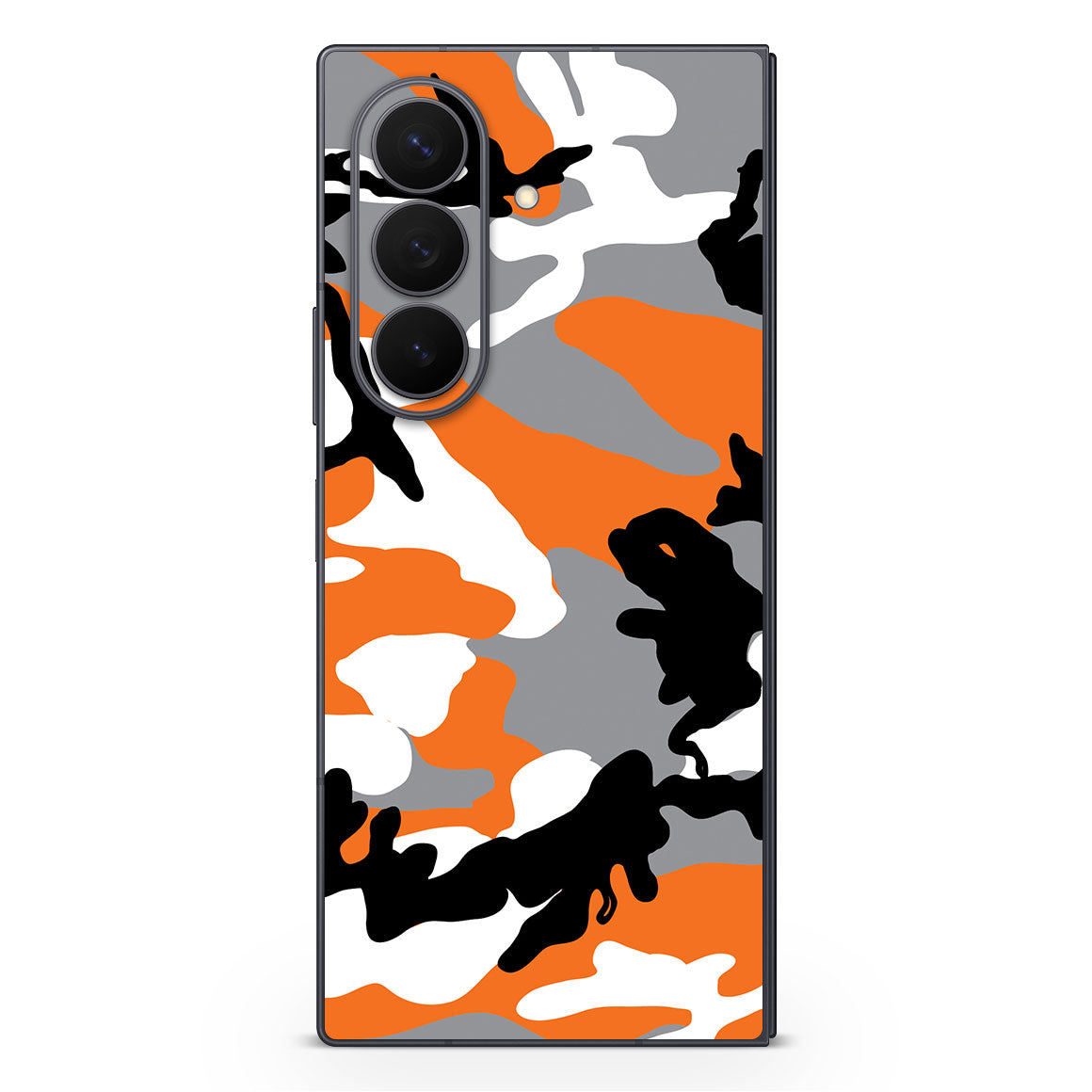 Galaxy Z Fold8 Ultra Camo Series Orange Skin