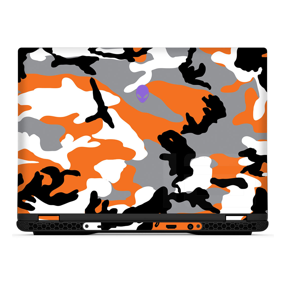 Alienware m16 R2 Camo Series Orange Skin