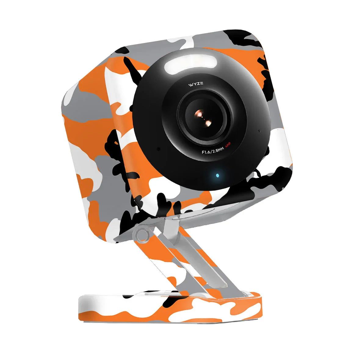Wyze Cam v4 Camo Series Orange Skin