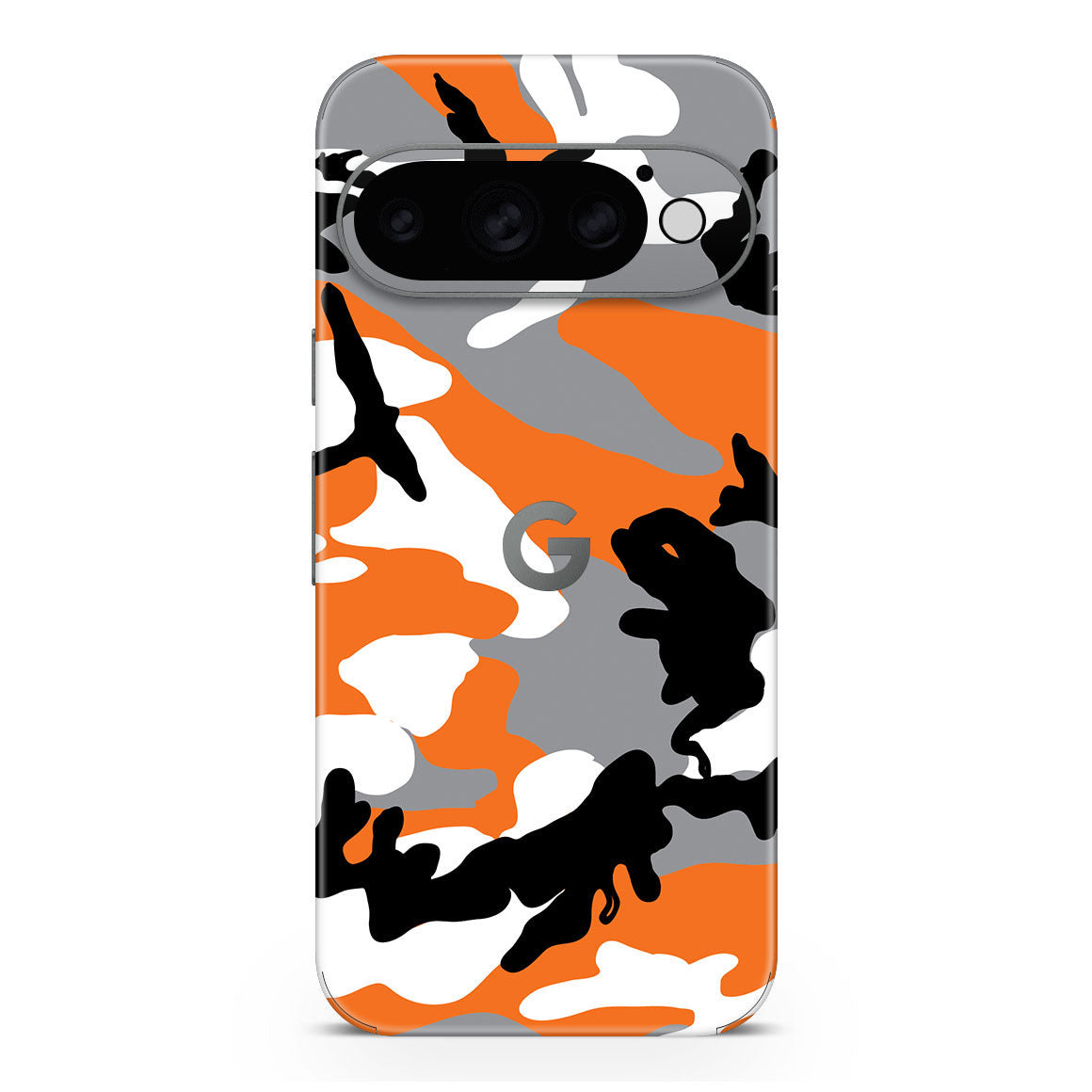 Pixel 11 Pro Camo Series Orange Skin