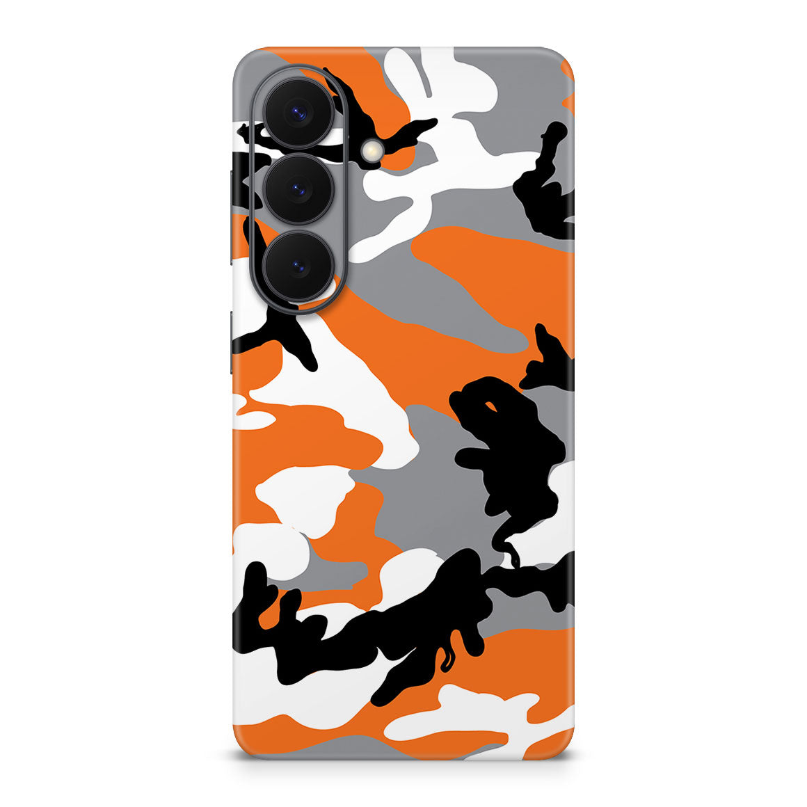 Galaxy S26 Camo Series Orange Skin