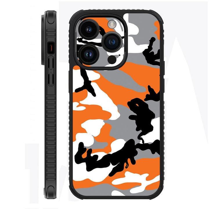 iPhone 14 Pro Case Camo Series Orange