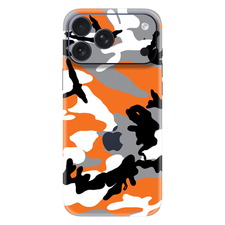 iPhone 17 Pro Max Camo Series Orange