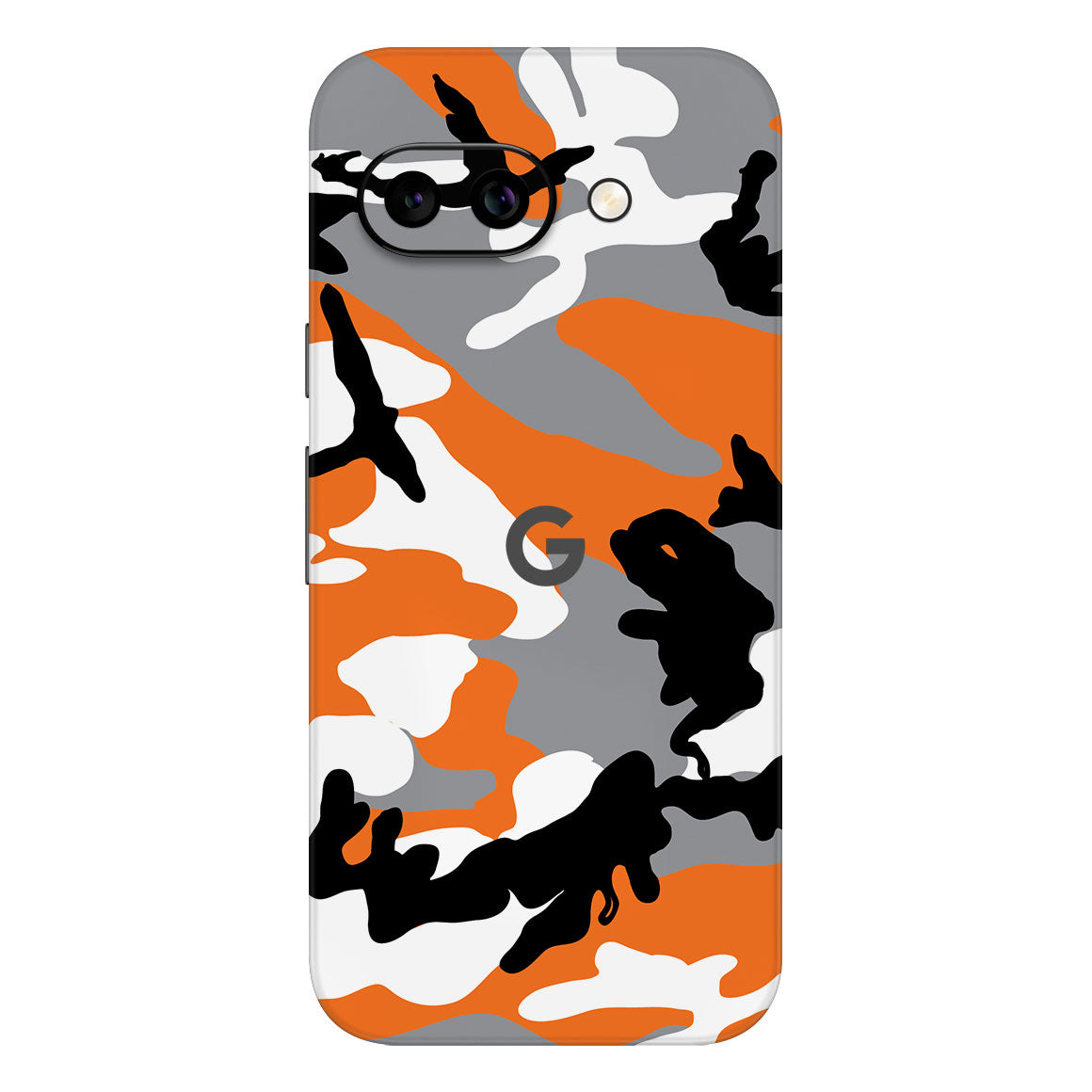 Pixel 9a Camo Series Orange Skin