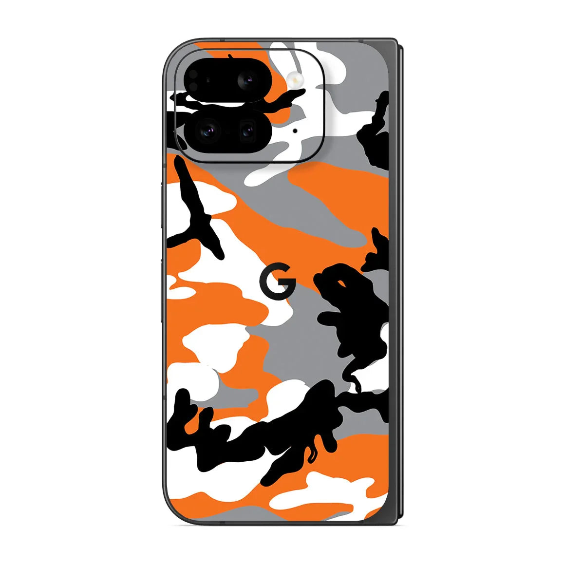 Pixel 9 Pro Fold Camo Series Orange Skin