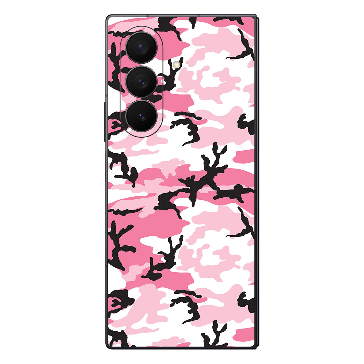 Galaxy Z Fold 7 Camo Series Pink Skin
