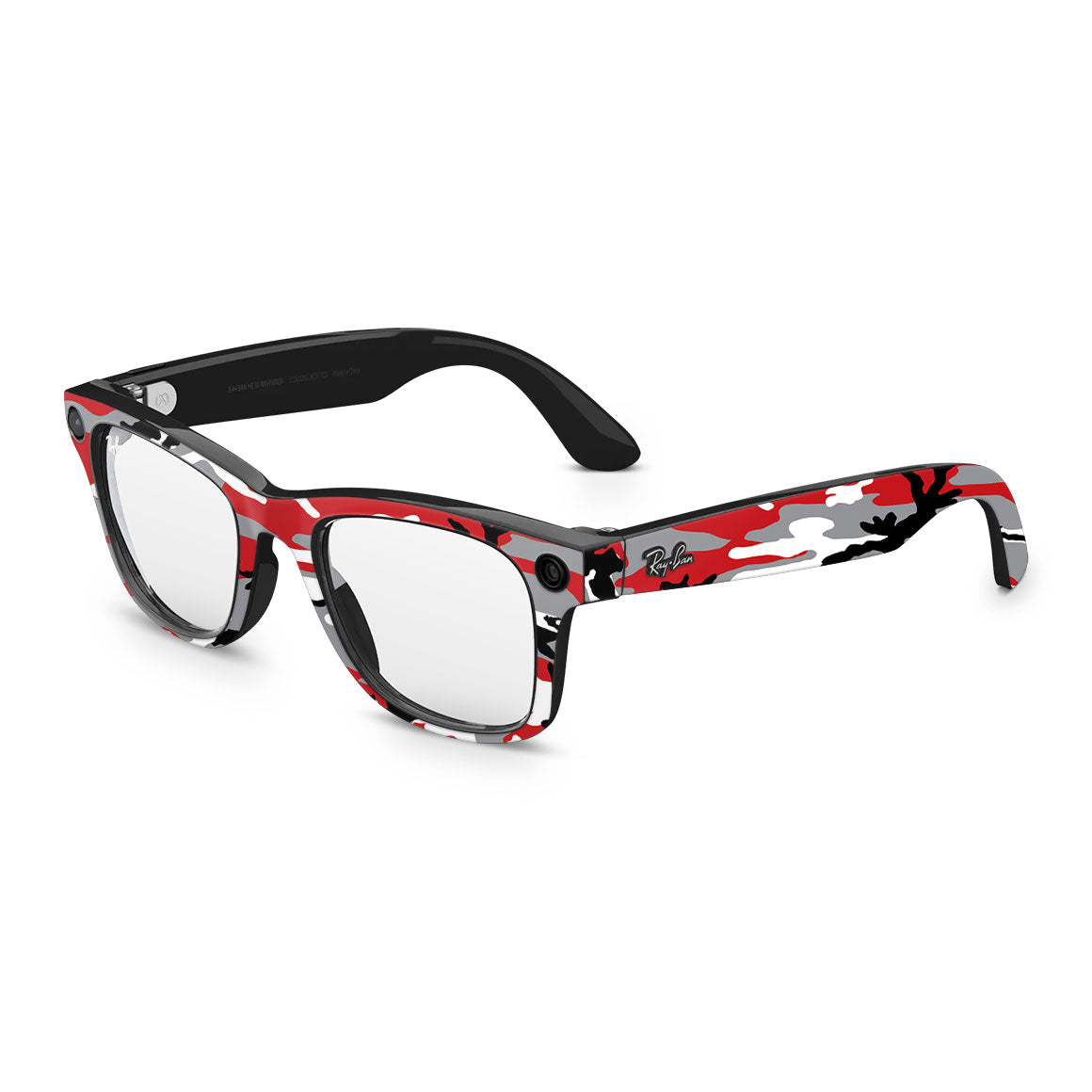 Ray-Ban Meta Wayfarer Camo Series Red Skin