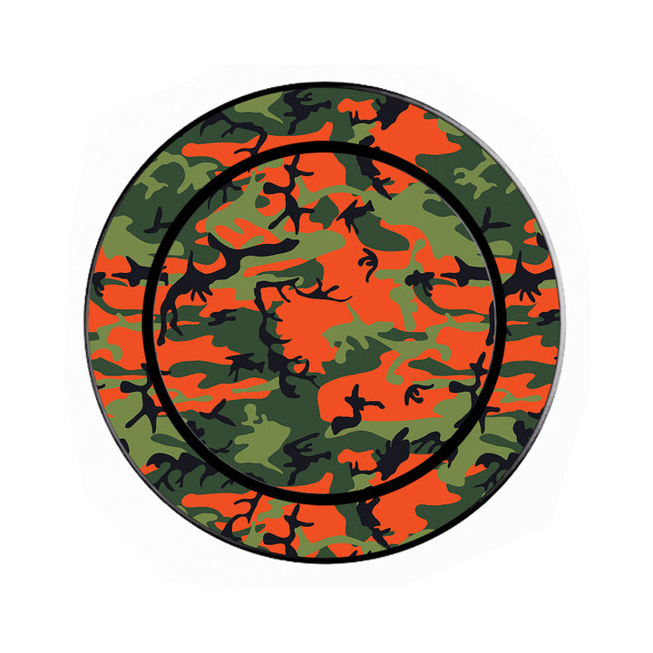 Magnetic Phone Grip with Stand Camo Series Red Green 