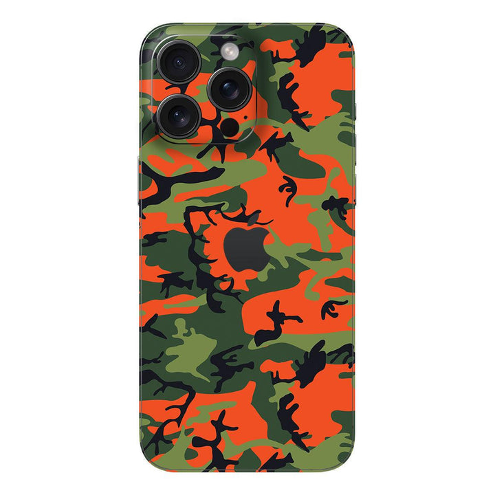 iPhone 15 Pro Camo Series Red Green