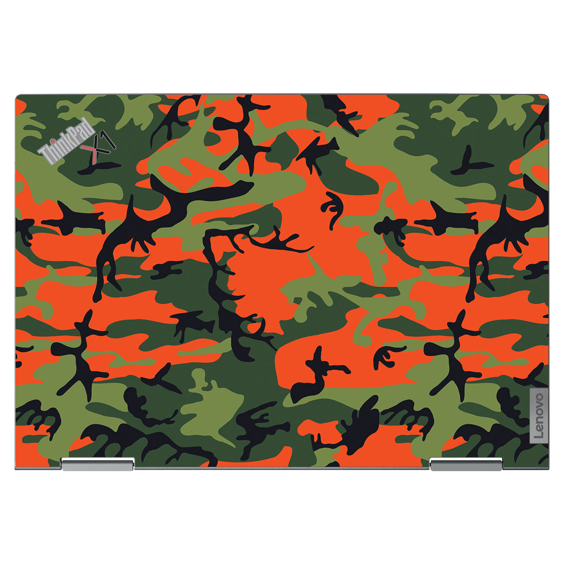 Lenovo ThinkPad X1 Yoga Gen 7 Camo Series Red Green Skin