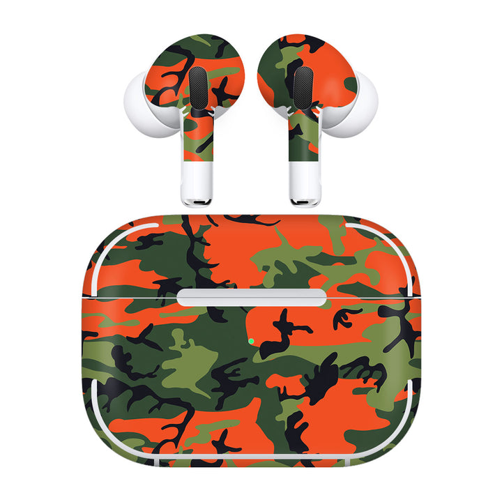 AirPods Pro 3 Camo Series Red Green Skin
