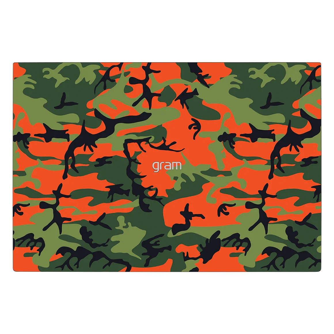 LG Gram 15.6-inch Camo Series Red Green Skin