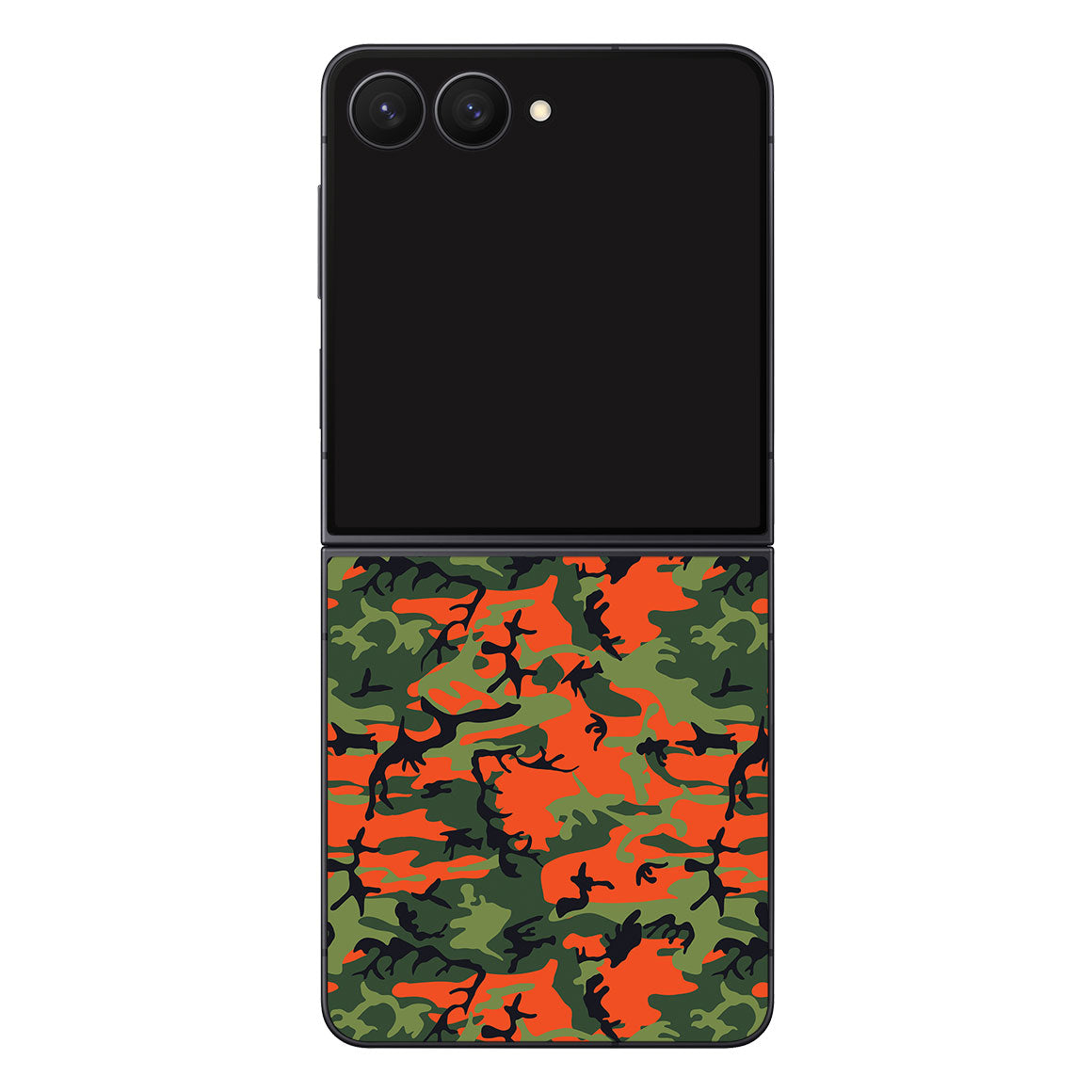 Galaxy Z Flip 7 Camo Series Red Green Skin