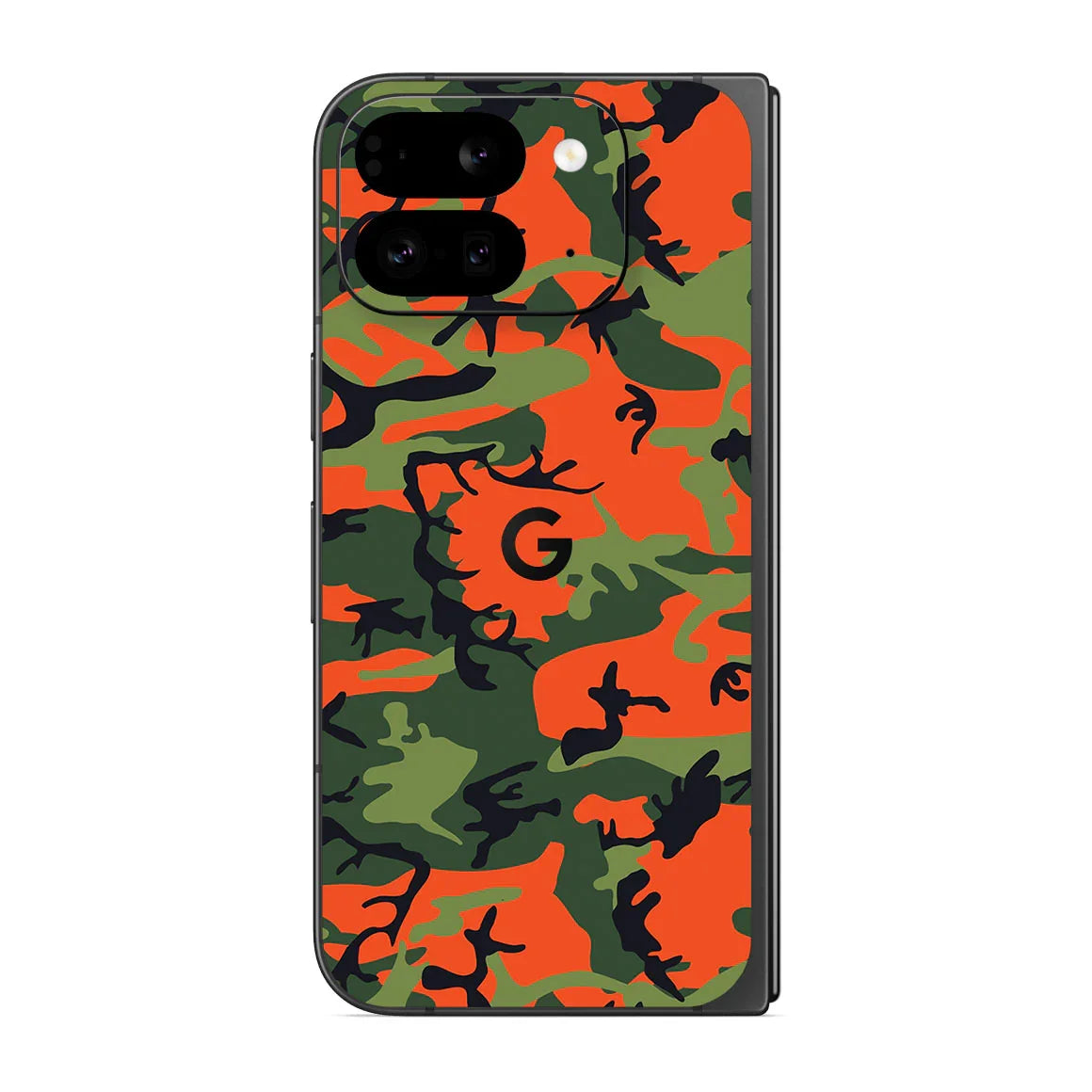 Pixel 9 Pro Fold Camo Series Red Green Skin