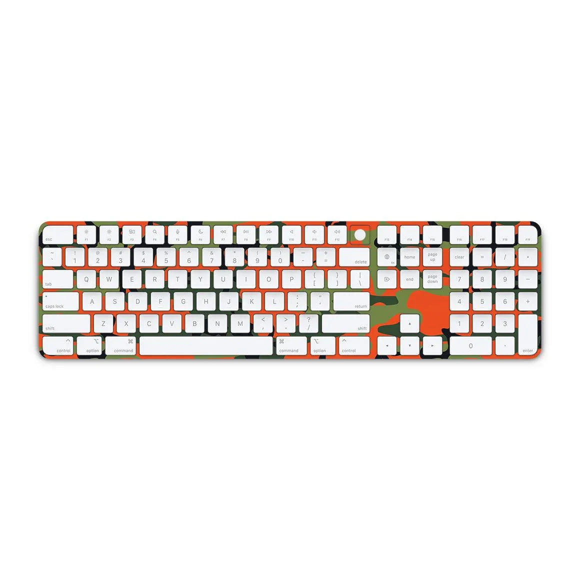 Magic Keyboard with Touch ID and Numeric Keypad Camo Series Skins - Slickwraps