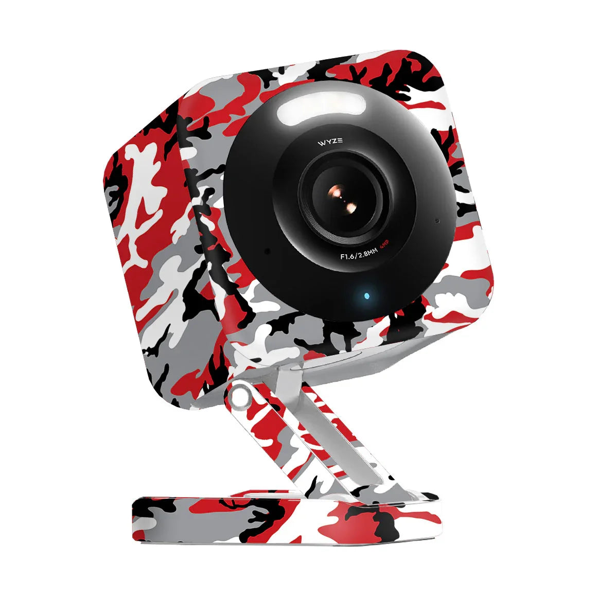 Wyze Cam v4 Camo Series Red Skin