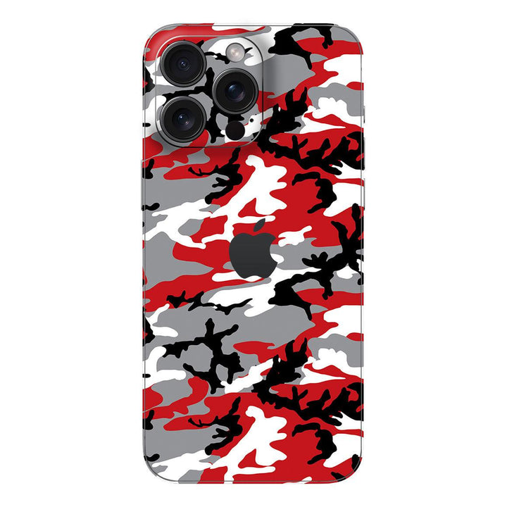 iPhone 15 Pro Camo Series Red