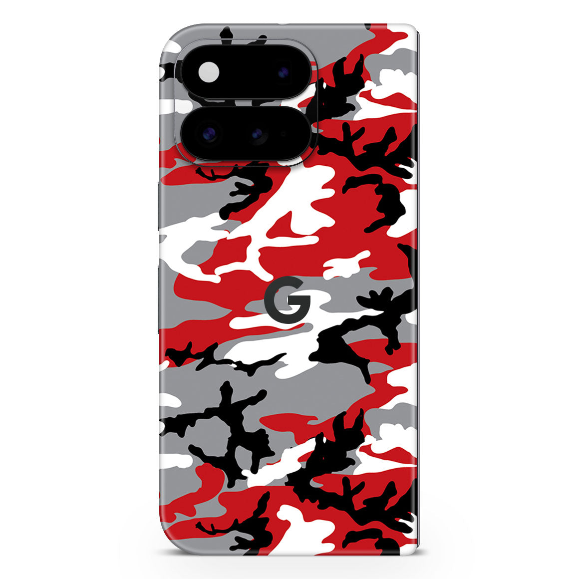 Pixel 11 Pro Fold Camo Series Red Skin