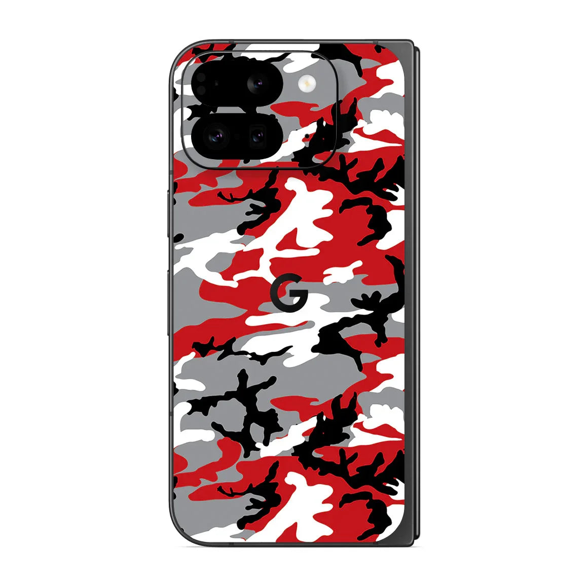 Pixel 9 Pro Fold Camo Series Red Skin