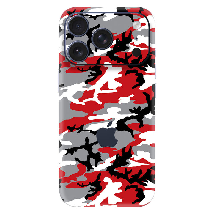 iPhone 17 Pro Camo Series Red