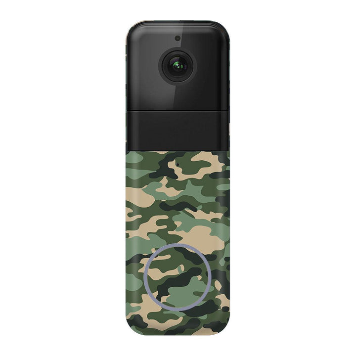 Wyze Video Doorbell Pro Camo Series Skins - Slickwraps
