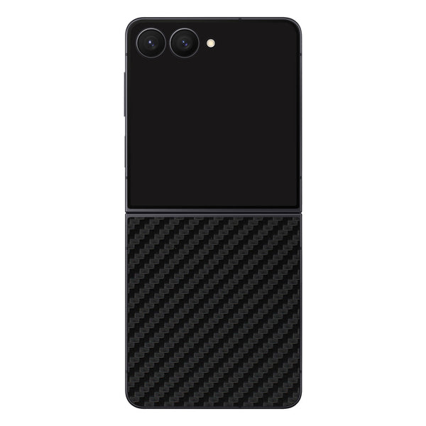 Galaxy Z Flip8 Carbon Series Black Skin