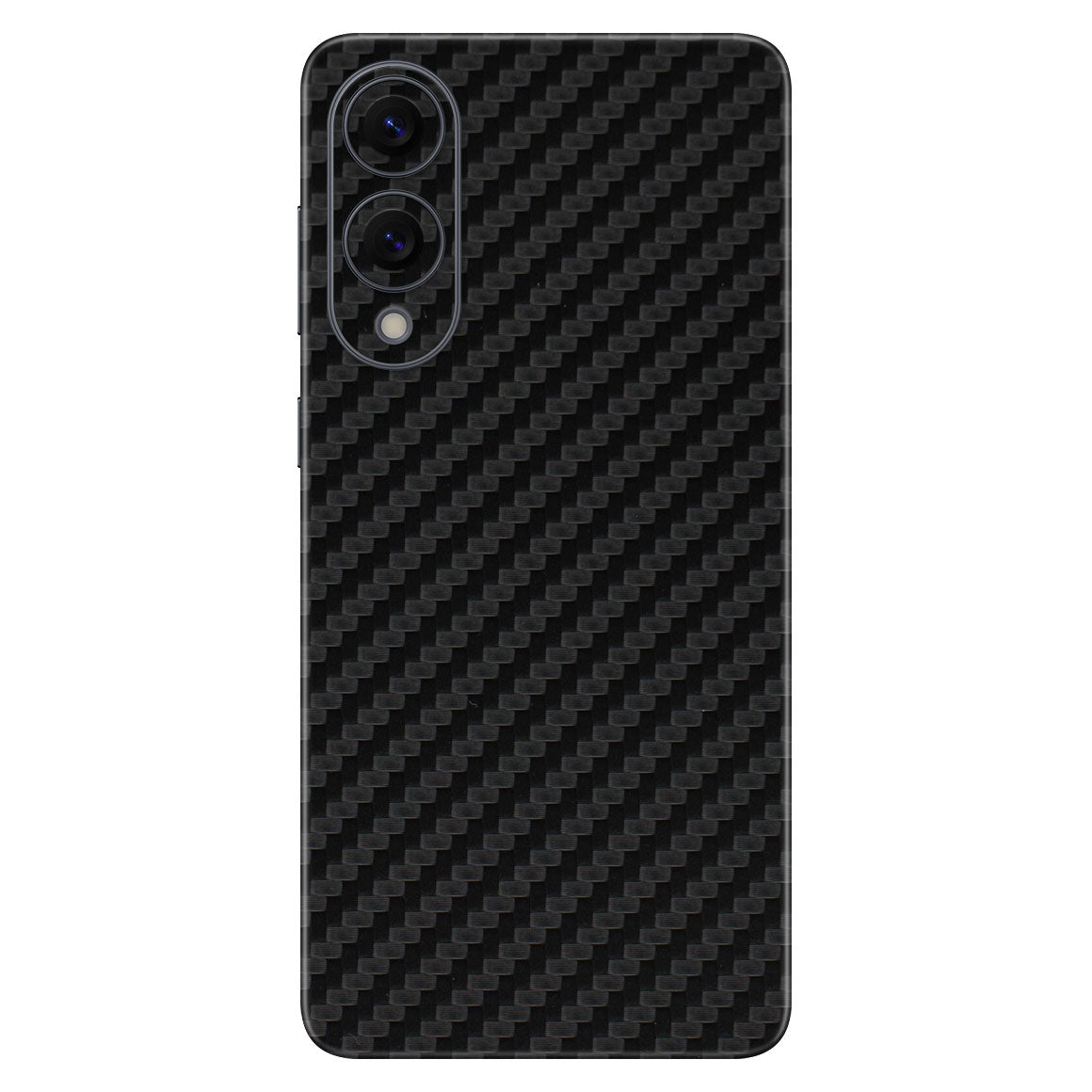 Galaxy S25 Edge Carbon Series Black Skin