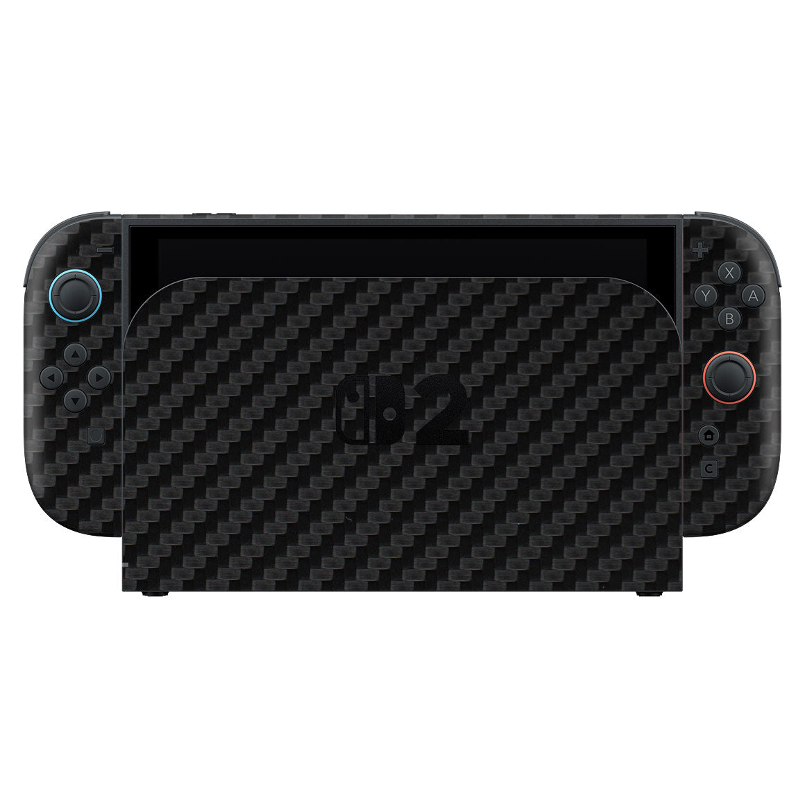 Nintendo Switch 2 Carbon Series Black Skin