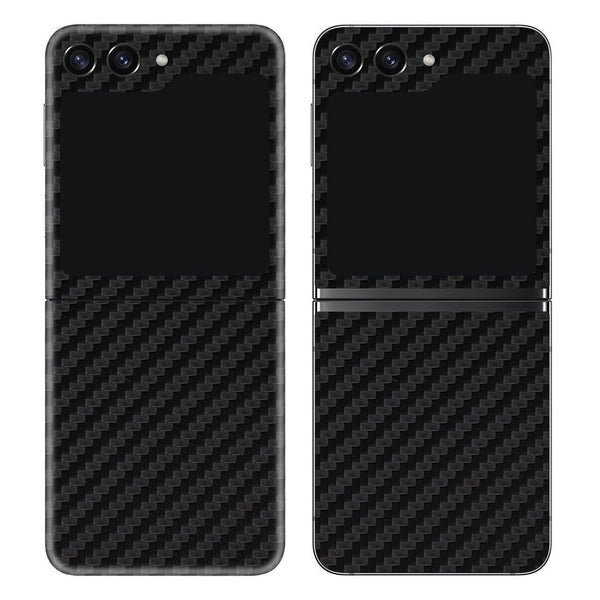 Galaxy Z Flip 5 Carbon Series Skins - Slickwraps